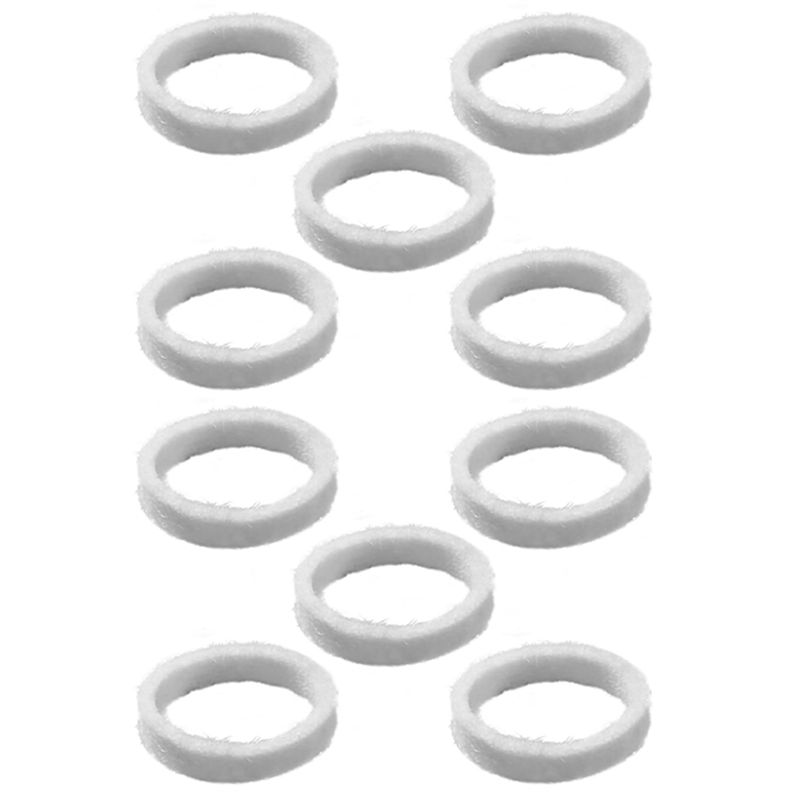 Breville Espresso Bes870 - THIVN-10Pcs แหวนสักหลาดสำรองสำหรับเครื่องชงกาแฟ Breville Espresso BES870 แหวนสักหลาดสำหรับทำความสะอาดเครื่องชงกาแฟ