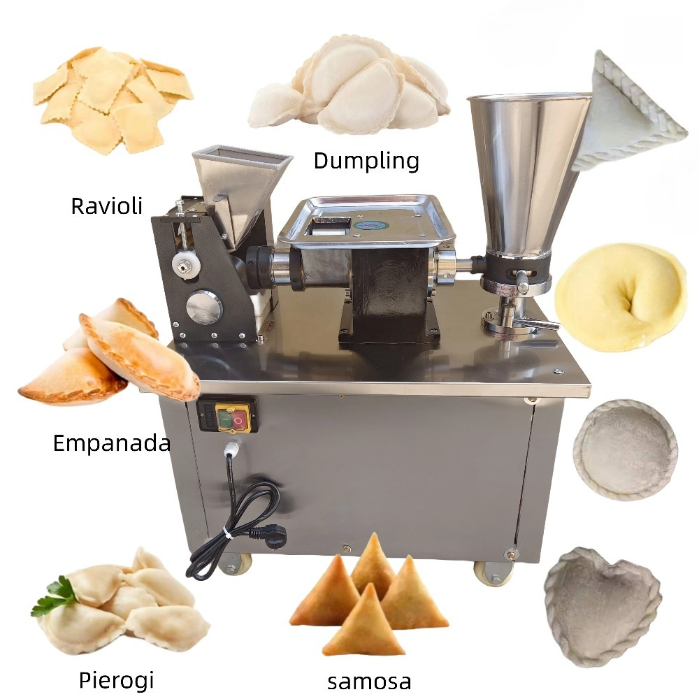 Spring Roll Wrapper - เครื่องทำเกี๊ยวอัตโนมัติรุ่น 80 สำหรับการใช้งานเชิงพาณิชย์ เครื่องทำเกี๊ยวแบบเลียนแบบการทำด้วยมือ สำหรับทำเกี๊ยวซ่า ปั๊มปั๊ม