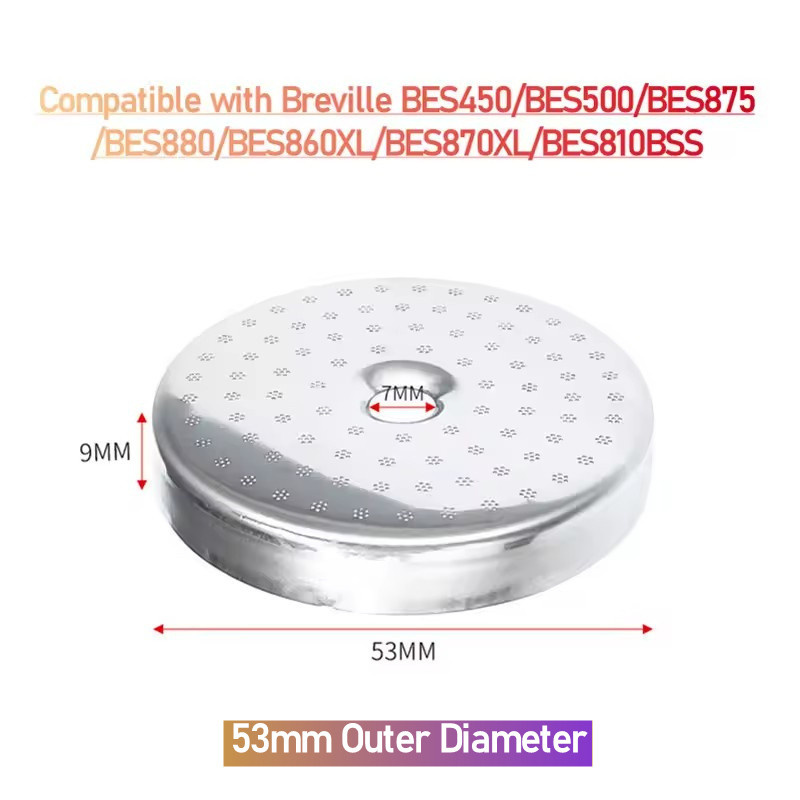 ตาข่ายกรองสแตนเลสสำหรับเครื่อง - Breville Espresso Bes870 บทวิจารณ์และราคา